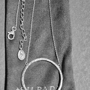 Silpada Textured Silver Necklace